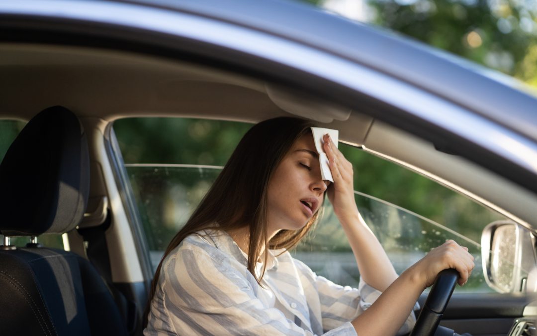 Prepara el coche para viajar durante una ola de calor